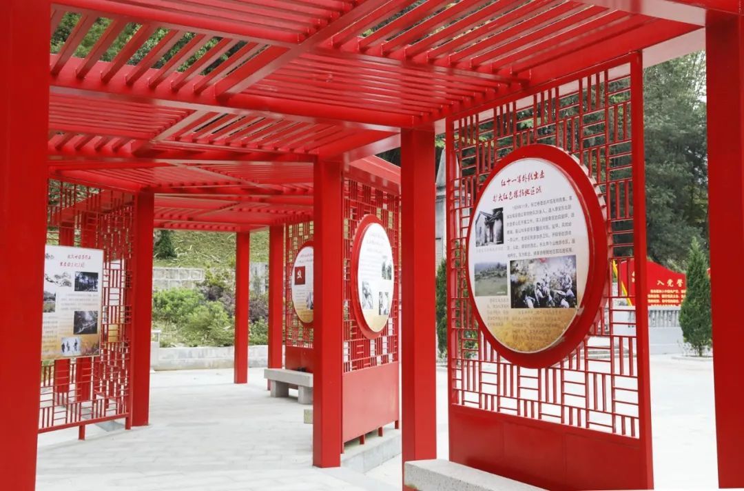 青山红色文化长廊图片