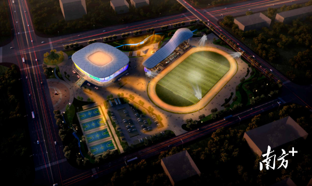 连州市体育中心的规划以“福”为理念,整体造型寓意“福寿延绵,福泽连州”。 连州市体育中心的规划以“福”为理念,整体造型寓意“福寿延绵,福泽连州”。