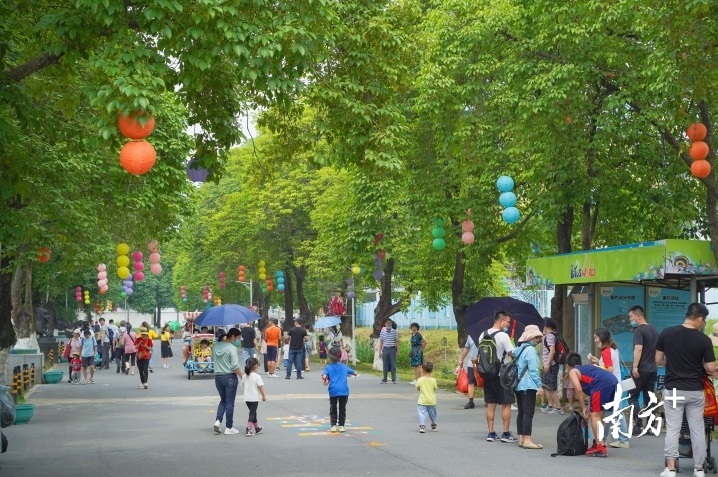 五一期间三水各大旅游景点纷纷推出各式各样的文旅活动。三水区委宣传部供图