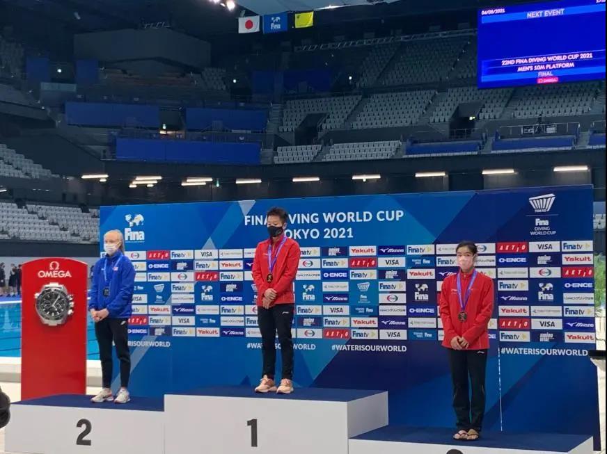 陈艺文夺得女子单人三米板冠军