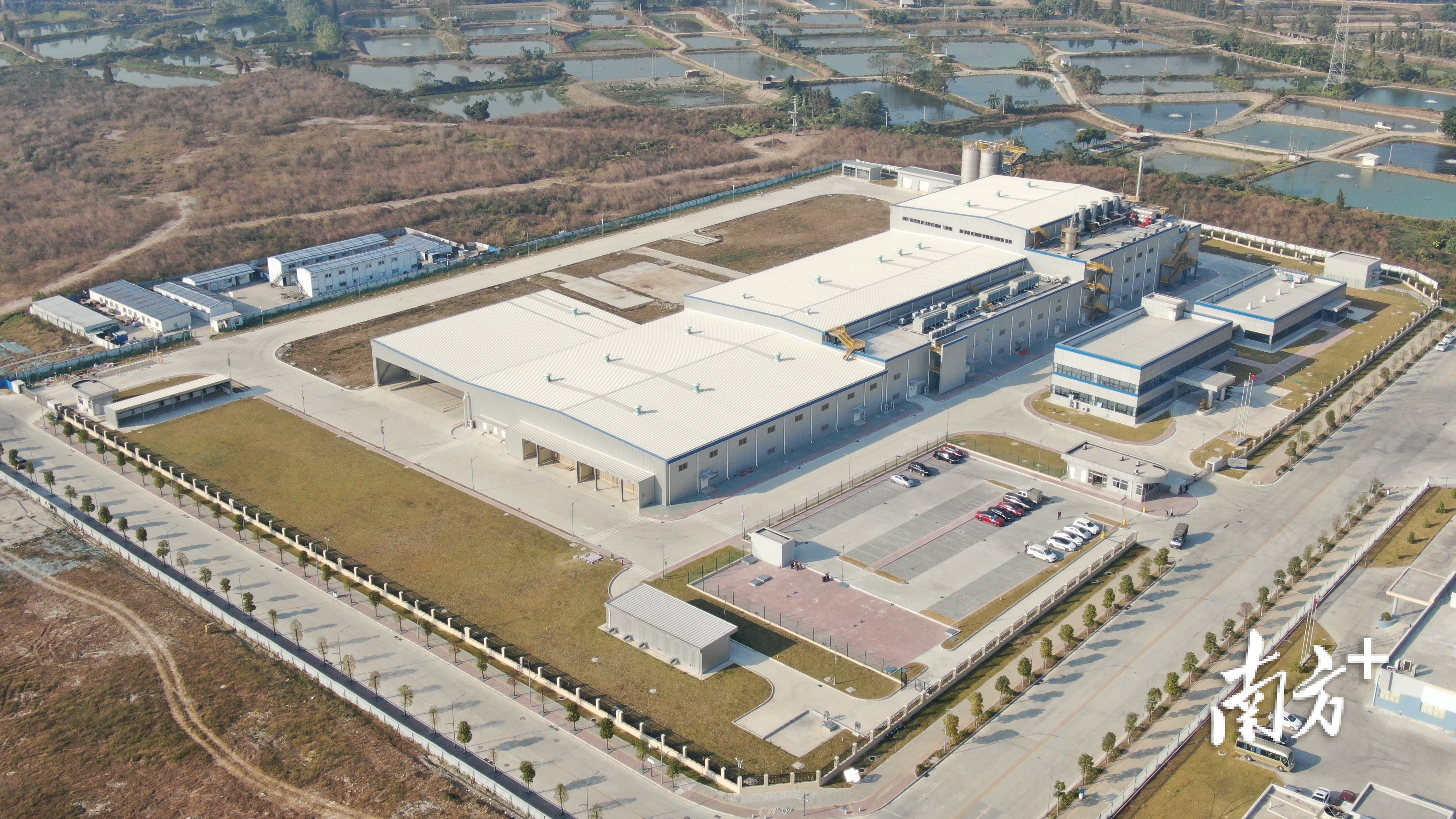 东丽无纺布项目实景图。