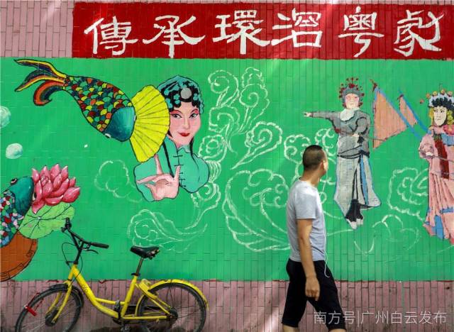 一墙一故事:彩绘搬上墙,扮靓新农村