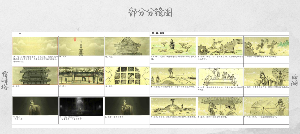 借鉴宋代绘画，影片美术组画了600多幅分镜图，三易其稿，将宋代绘画简约、含蓄、气韵、留白的艺术精髓融入影片。