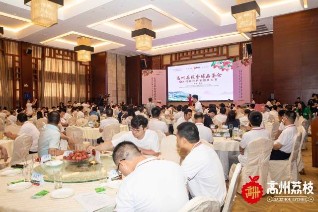 高州荔枝全球品鉴会暨乡村振兴产业招商大会现场