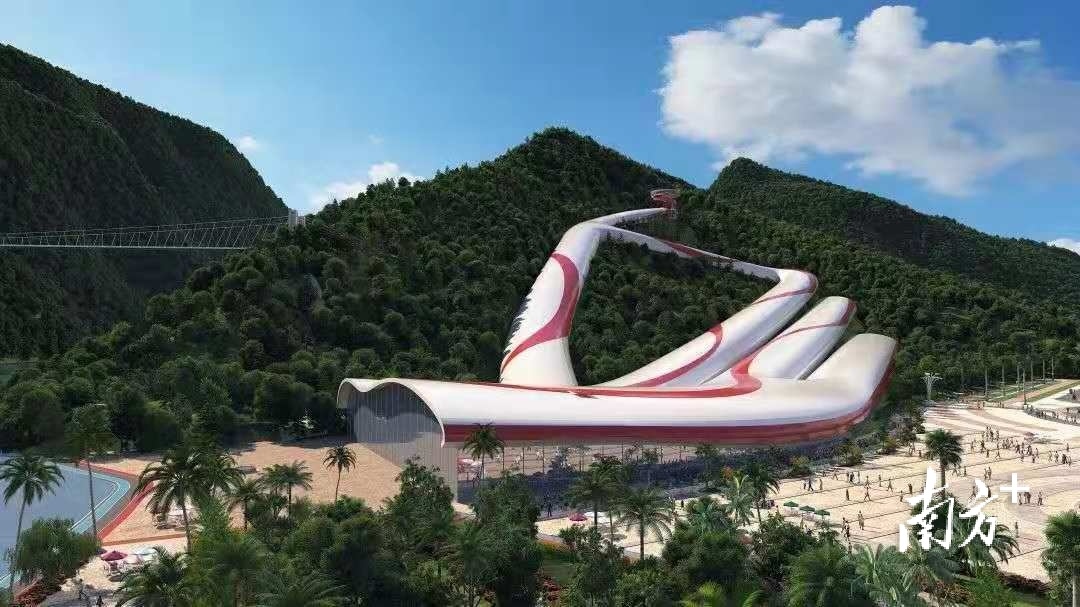 滑雪场项目效果图。