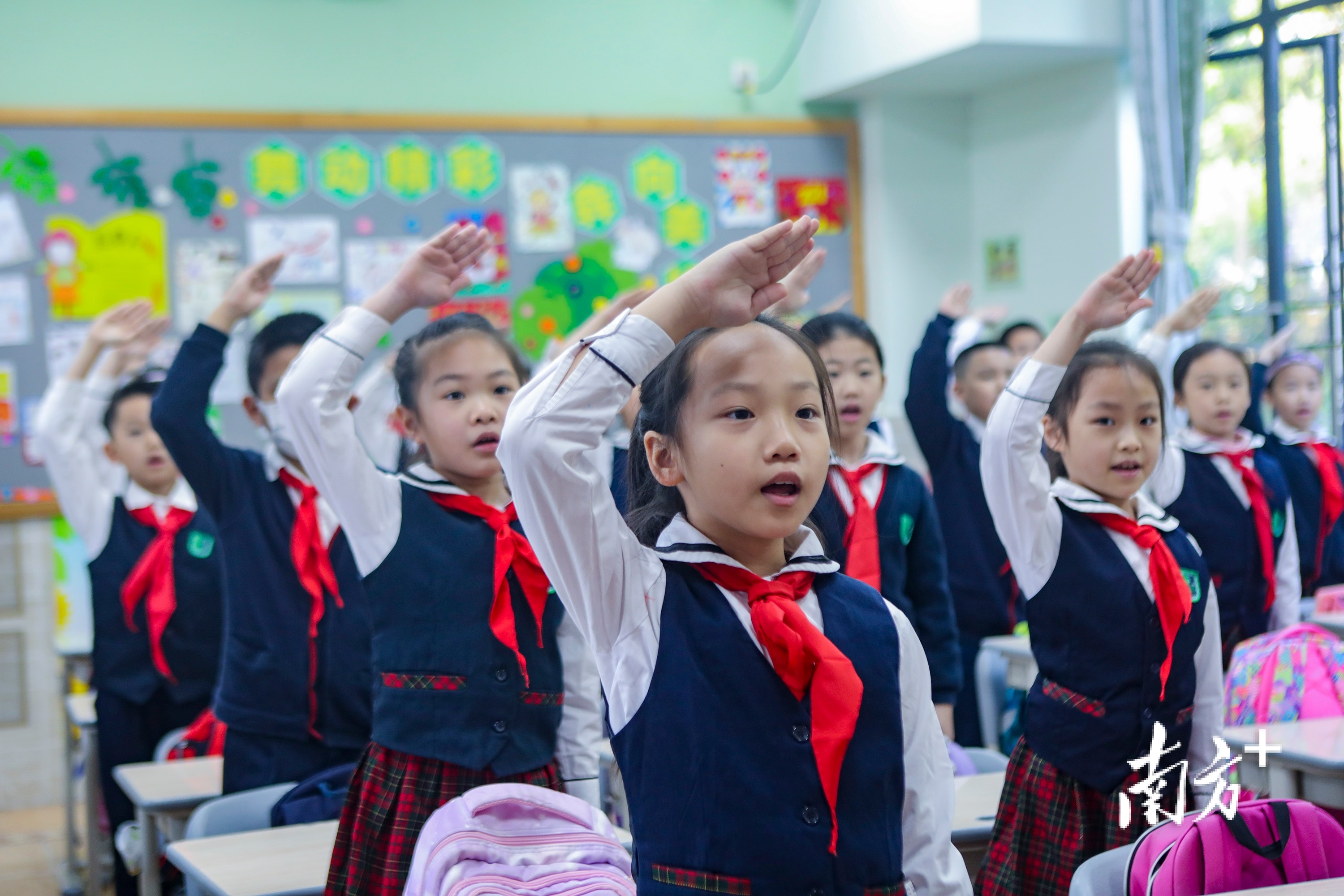 “十三五”期间深圳教育发展明显。摄影：南方日报记者朱洪波