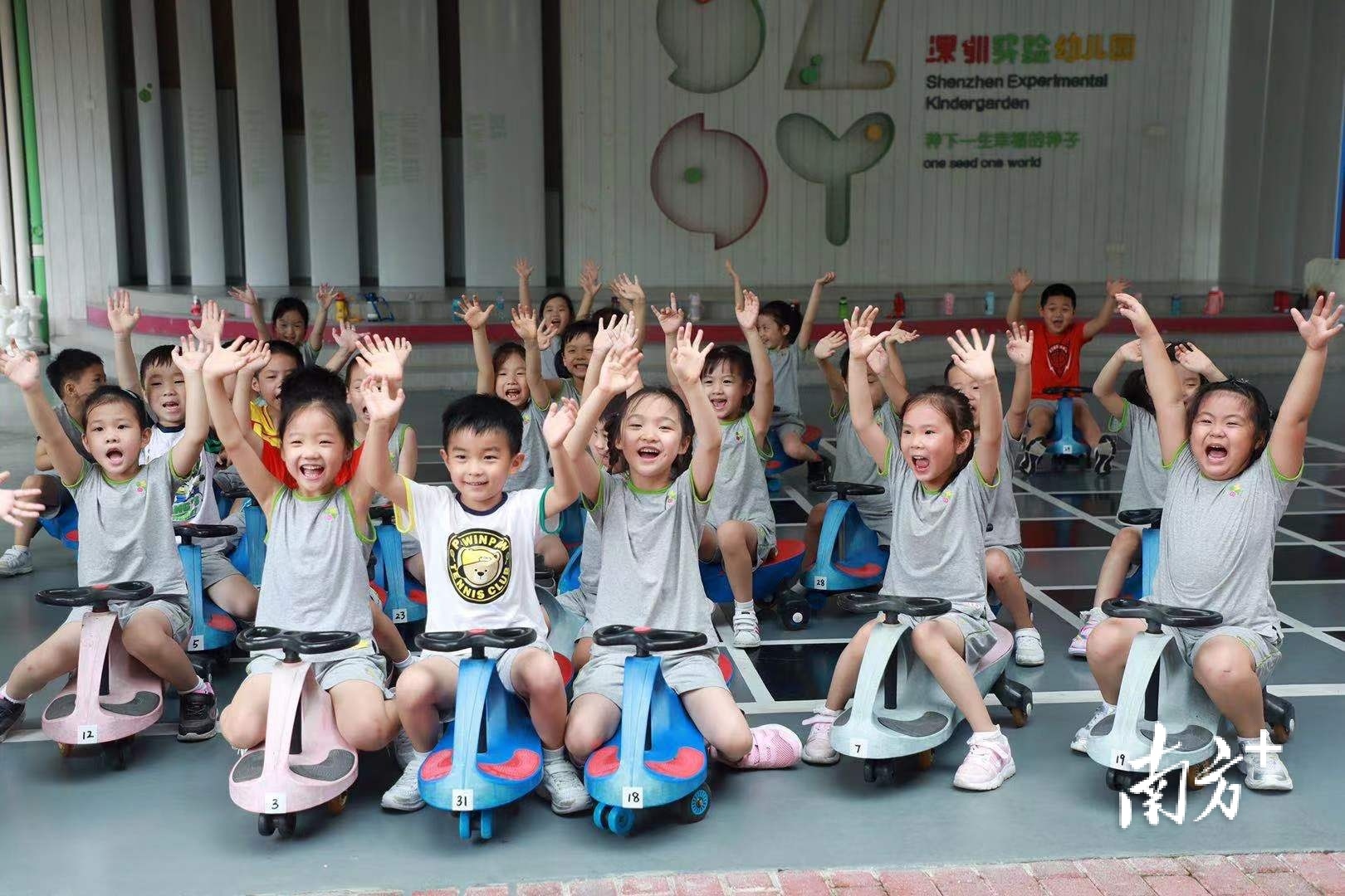 “十三五”期间深圳教育发展明显。摄影：南方日报记者朱洪波