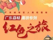 出发！“广东荔枝”高铁专列红色之旅开启