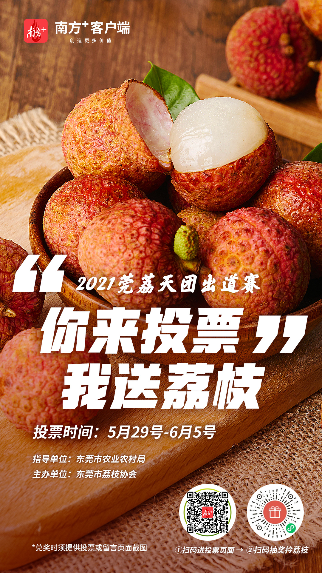 【岭南荔枝】3斤广州荔枝 鲜甜多汁 - 晴天里-享受健康美好生活