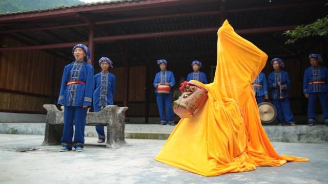 非遗故事大会②｜人称“连州瑶族历史的活化石”的布袋木狮舞，背后有何玄机？