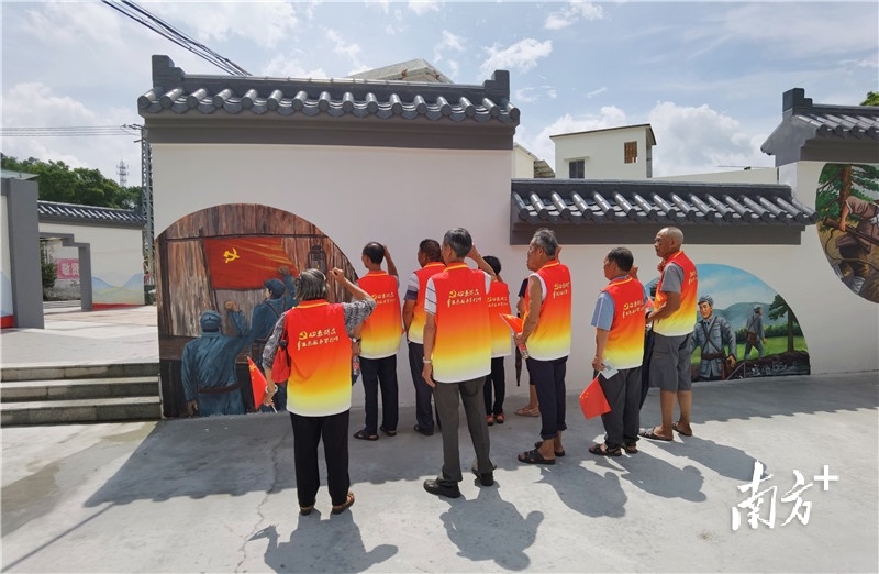 下沙村红色先锋队。新会区罗坑镇供图