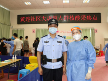 顺德防疫一线，那抹“警察蓝”真亮