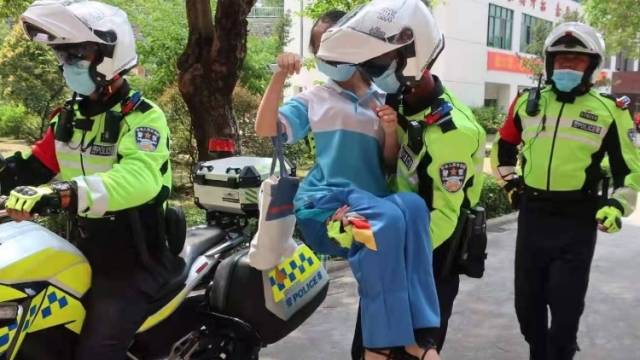 考场内外两个“战场”，江门特警爸爸守护高考女儿