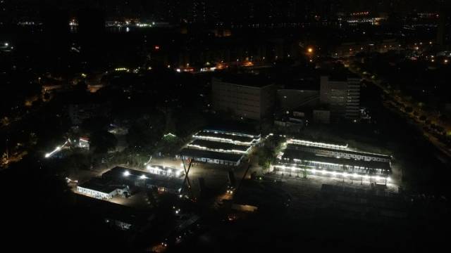 假的！不是方舱医院，广州芳村正在建设防疫工作人员临时宿舍