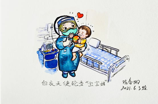 陈春娜记录下佛山抗疫的点滴温情