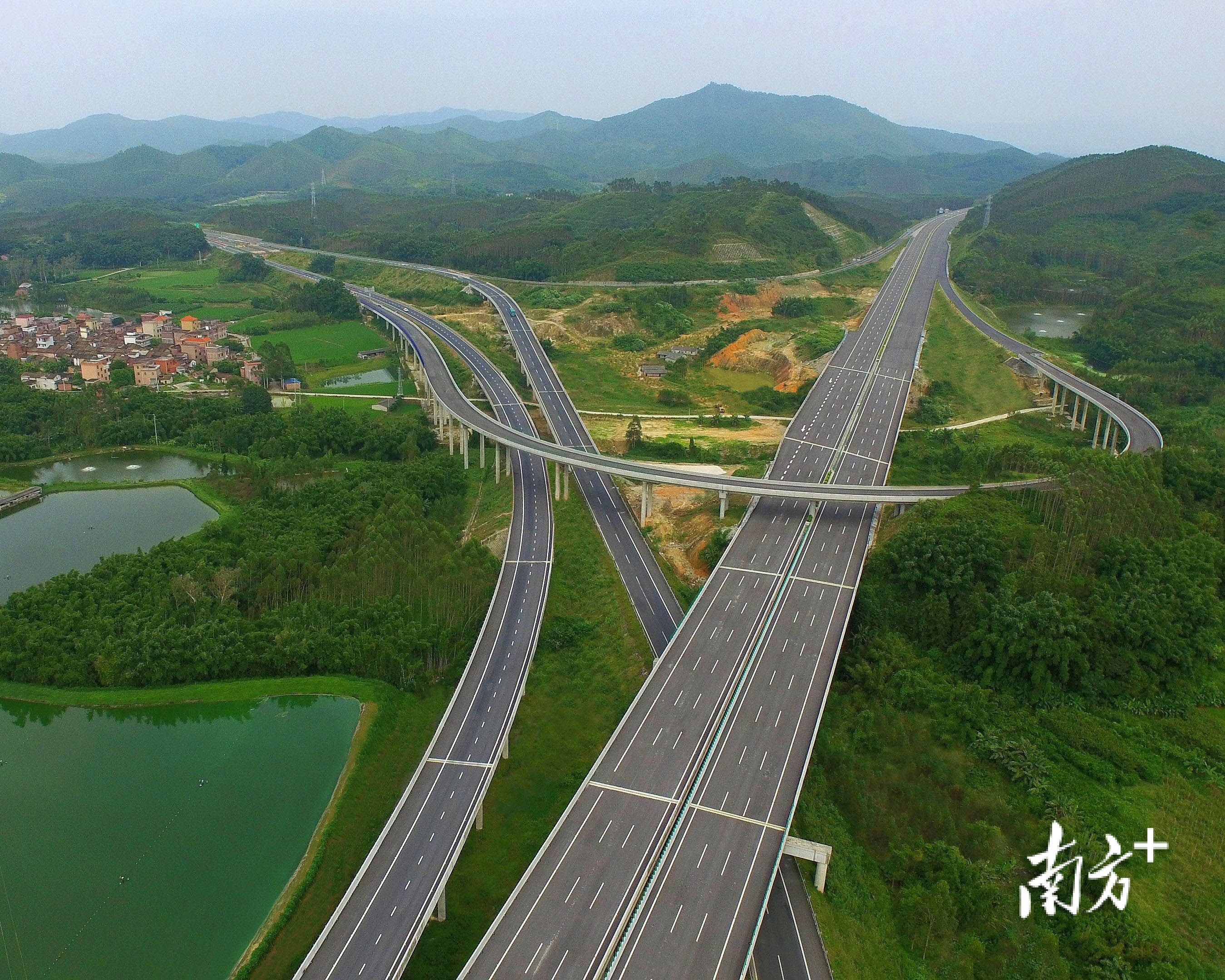 不远的将来，更合的交通路网将更加发达。通讯员供图