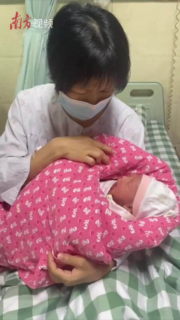 今晨,芳村封闭封控区第100个新生儿出生!乳名"抗疫宝宝"