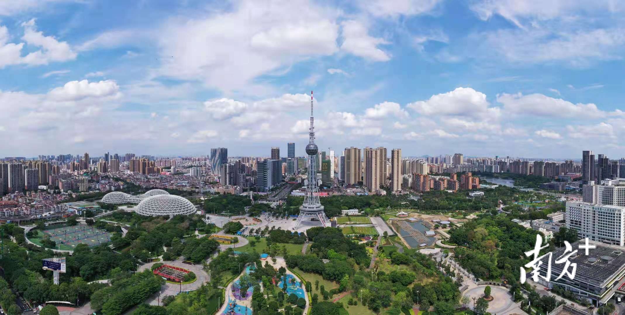  佛山城市图。戴嘉信 摄