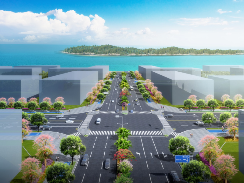 虎门大道南延线效果图