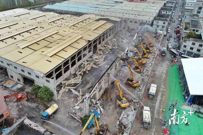 通过村级工业园连片开发，南海破解土地碎片化问题。南方日报记者 戴嘉信 摄