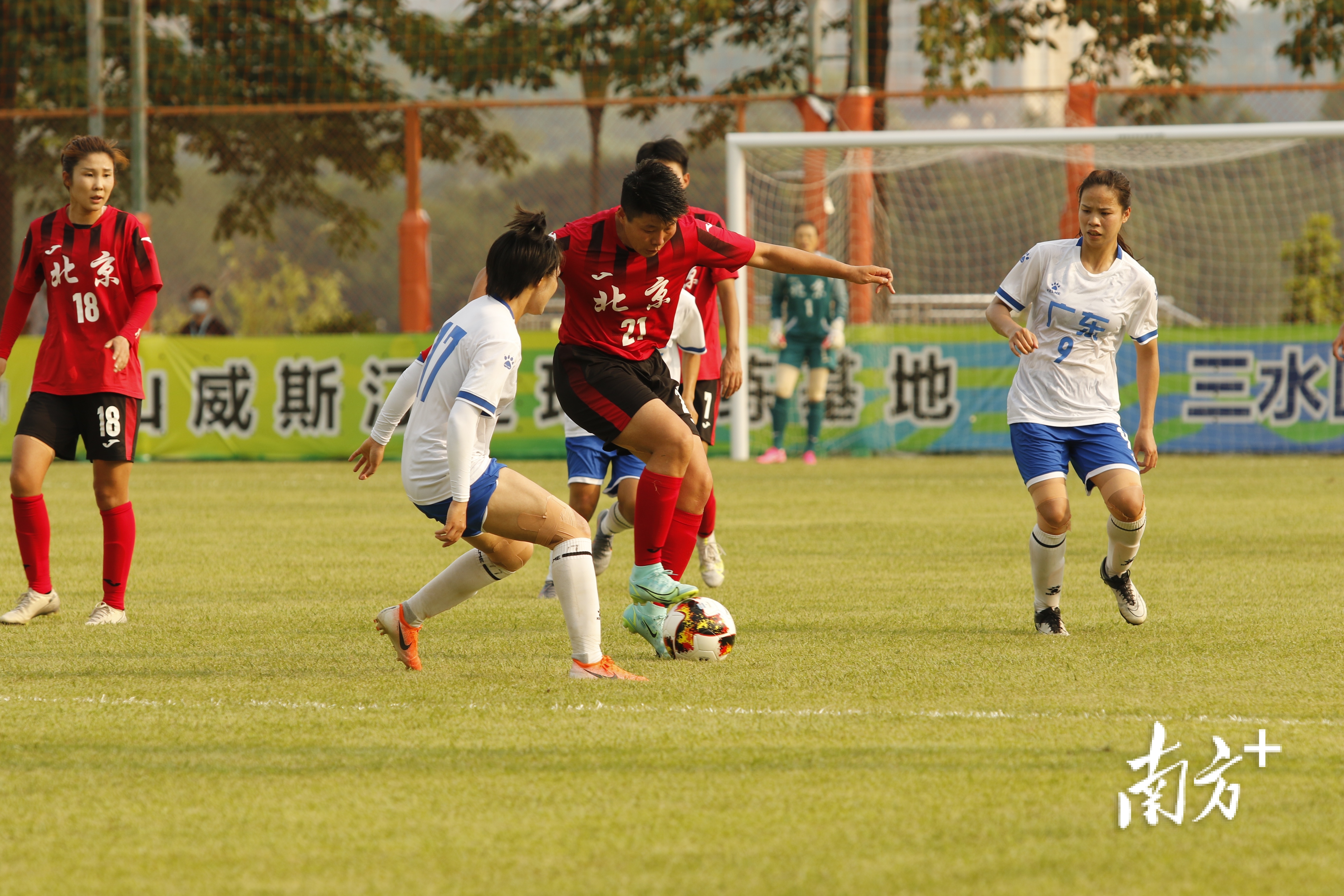 今年6月，三水承接了第十四届全国运动会足球项目女子成年组资格赛（广东赛区）。