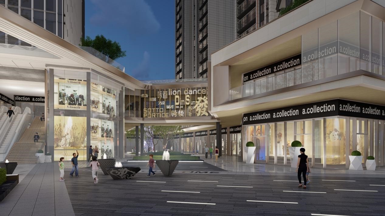 星河云颂府效果图。