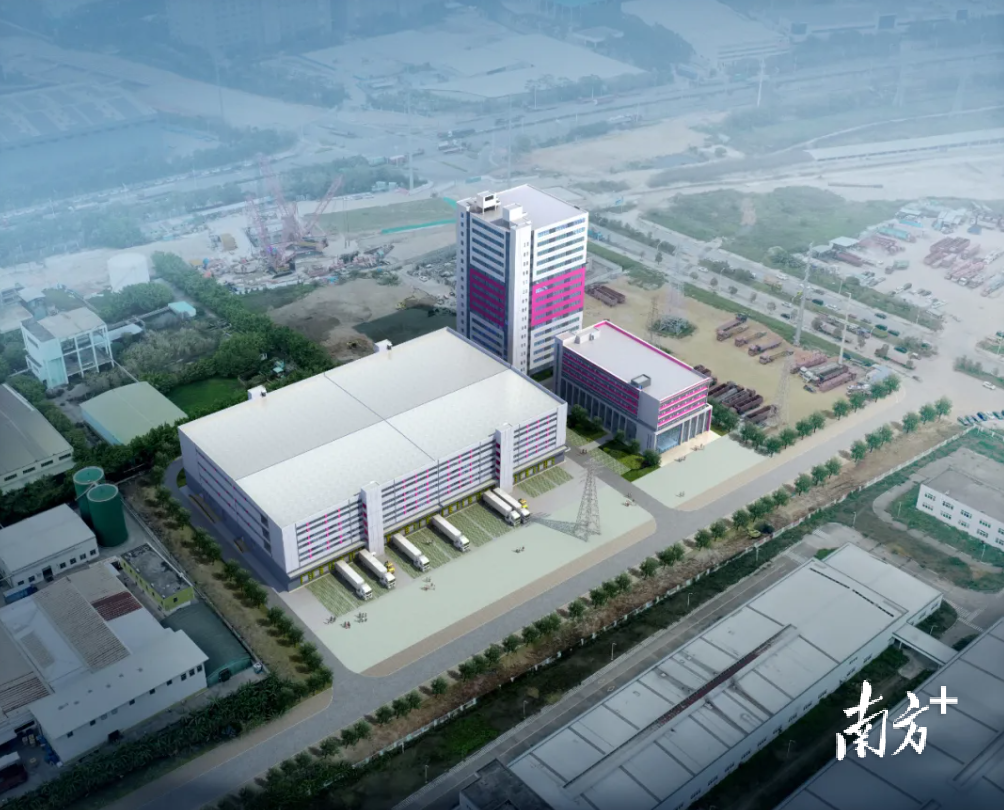 碧桂园集团机器人餐厅加工配送基地