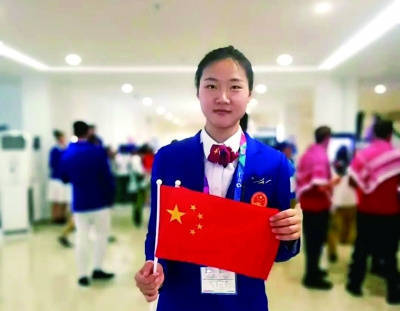 张梦宇夺得世界跆拳道锦标赛女子67公斤级冠军。