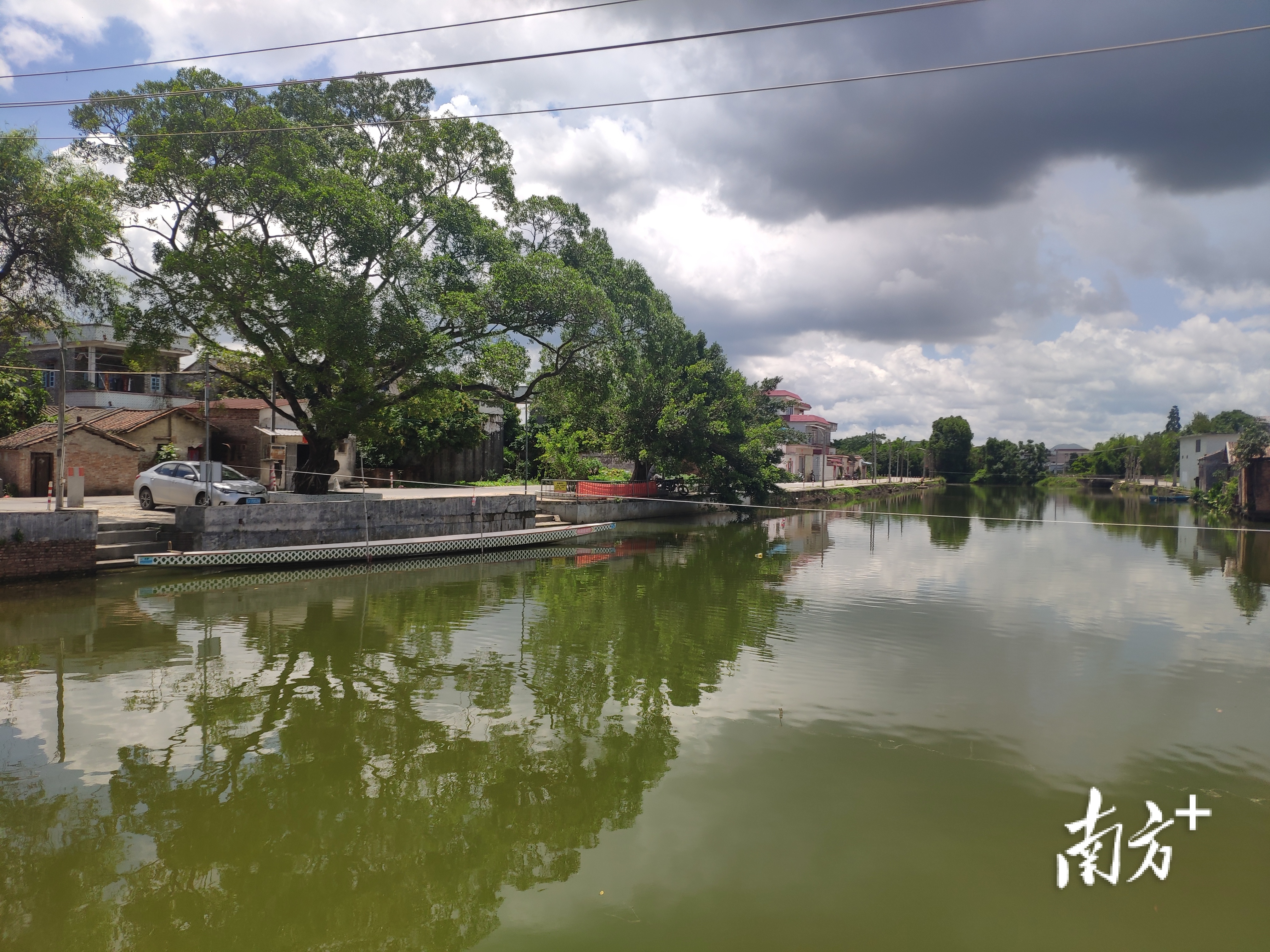 三益村拟结合当地龙舟文化打造相关展馆。黄绍侦 摄