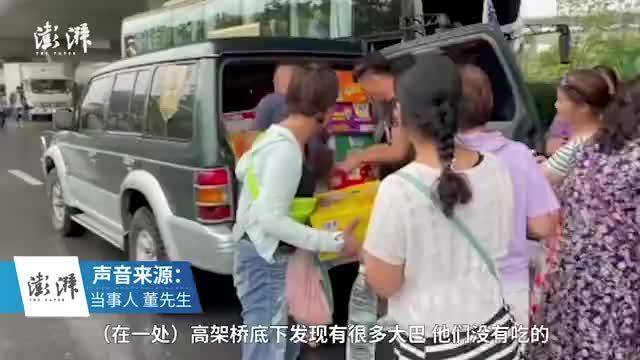 山东汉子携物资开车600公里驰援郑州：边走边帮有需要的人