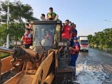 退伍不褪色！这些老兵来到抗洪一线