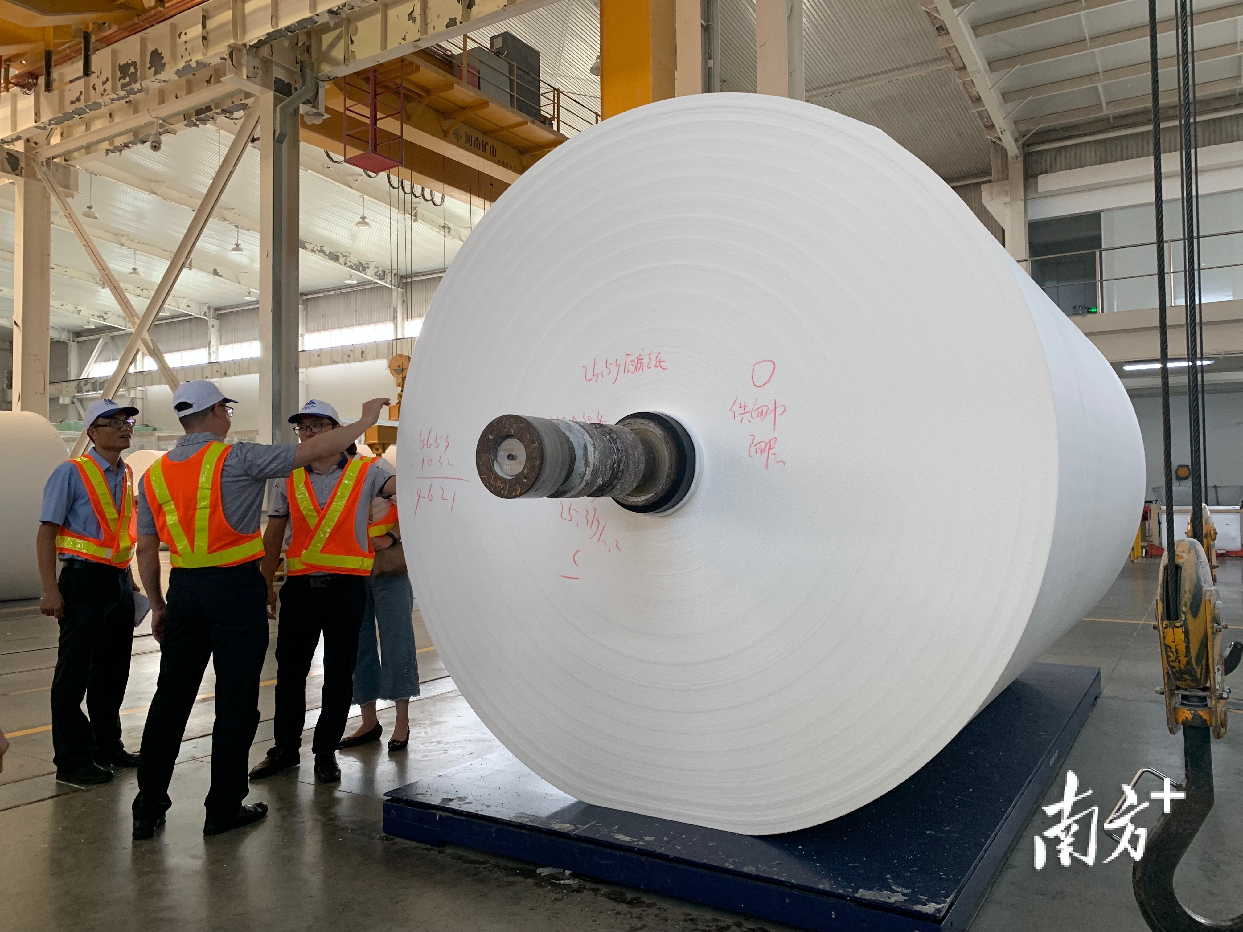 江港历史渊源深厚，地缘相近、人缘相亲，合作基础良好。图为维达生产车间。南方日报记者 杨兴乐 摄