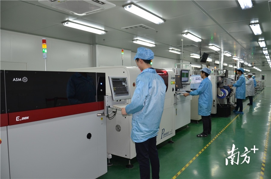 正扬电子生产车间 受访单位供图