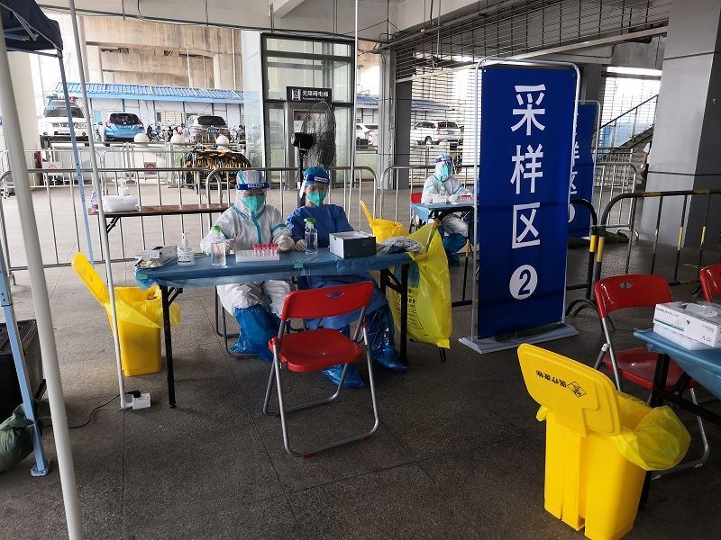 虎门高铁站省外旅客核酸检测点