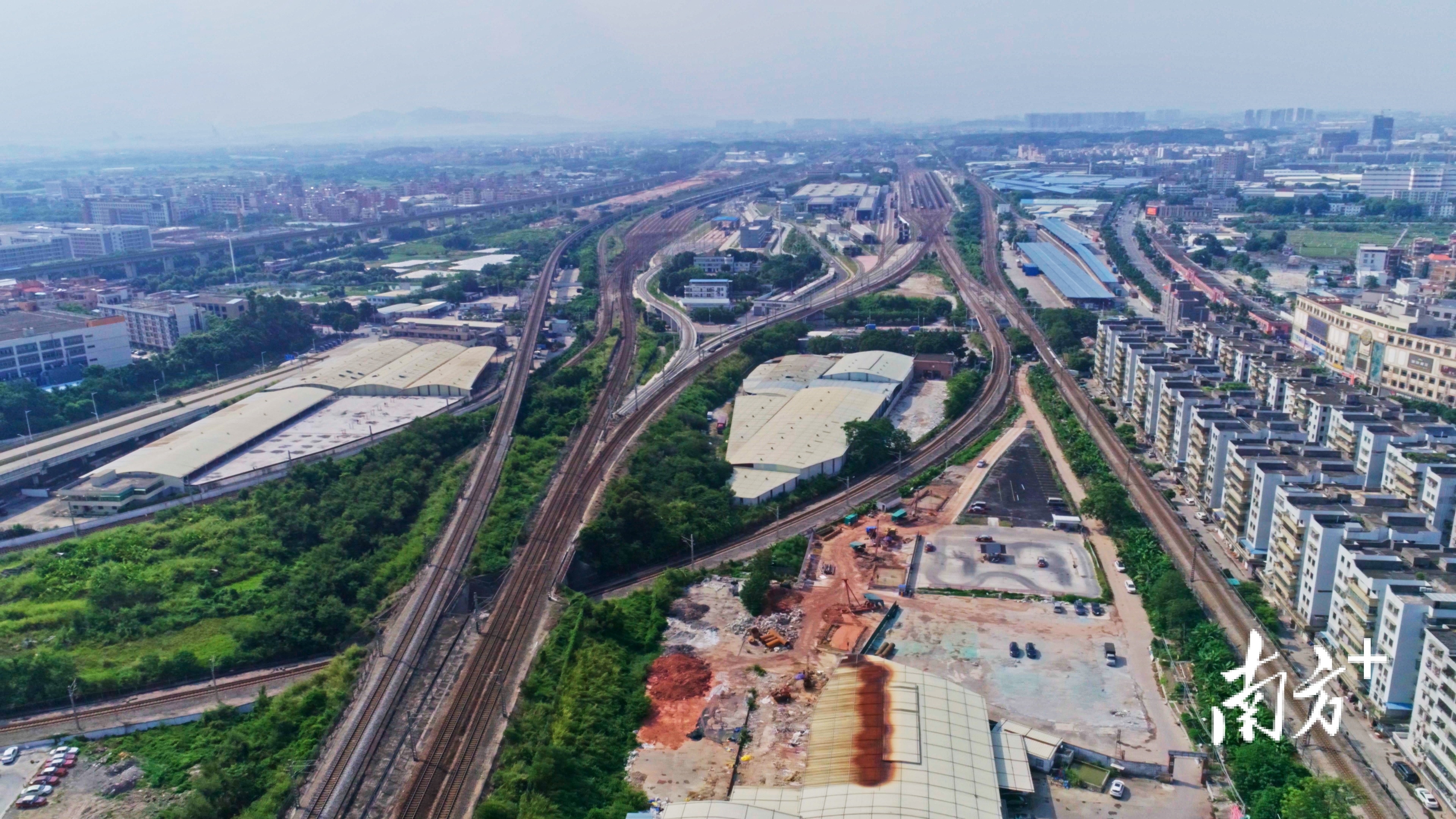 广珠京广联络线航拍图