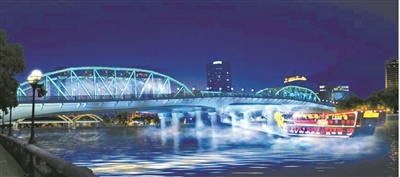 海珠桥效果图  