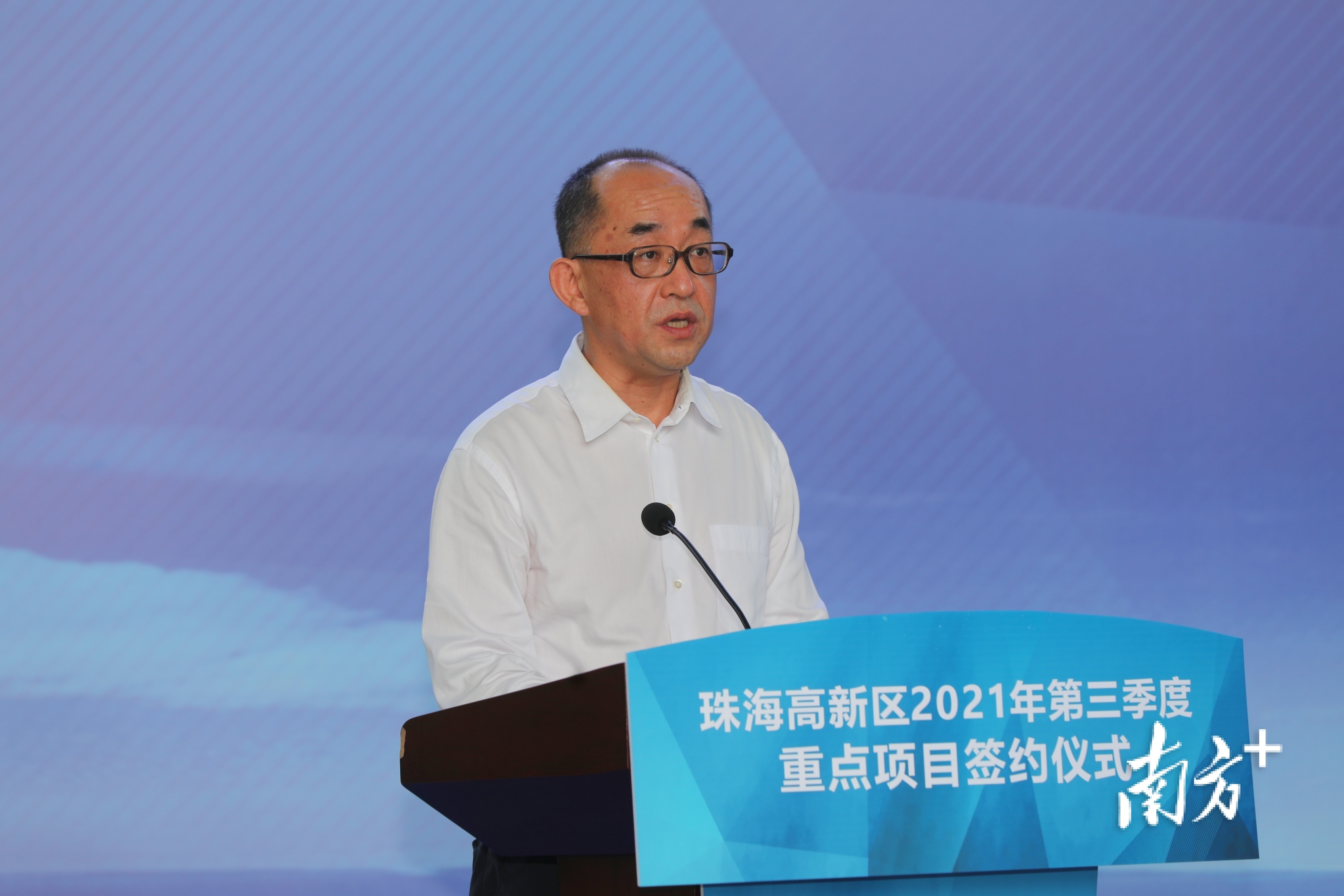 珠海高新区党工委书记苏虎 南方 钱文攀 拍摄