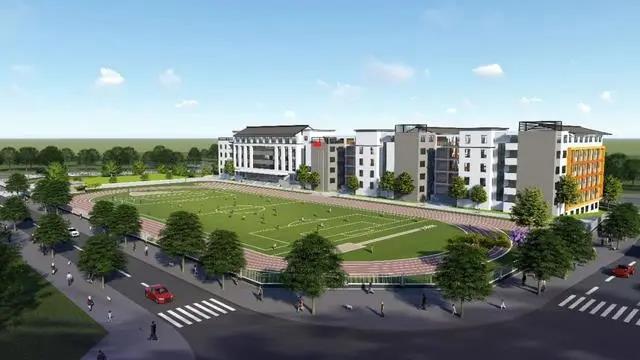 风度小学效果图。 风度小学效果图。