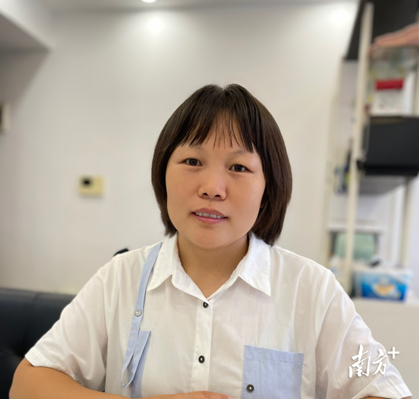 郑雯丽。  通讯员/受访者 中山各学校 供图