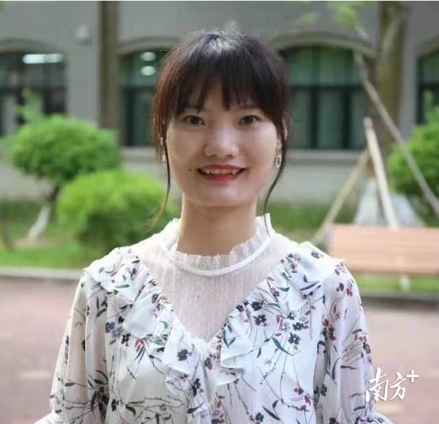 张婷。  通讯员/受访者 中山各学校 供图