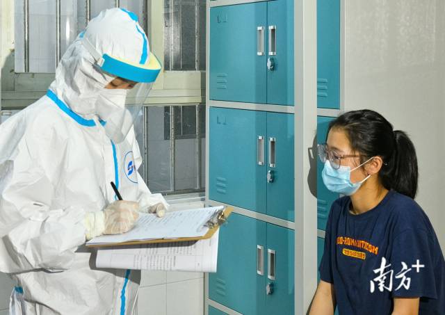 仲恺农业工程学院海珠校区开展疫情防控演练。