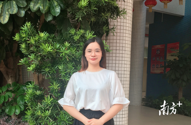 钟莉莉 。 中山华附 供图