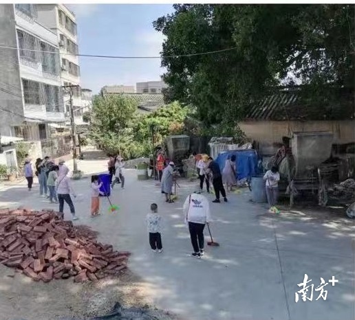 整治现场。 &nbsp;通讯员/受访者 供图