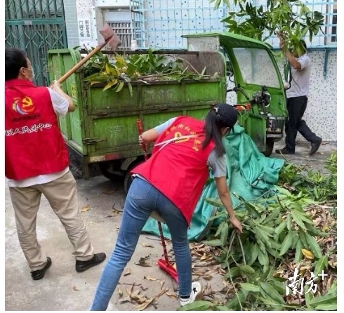 整治现场。 &nbsp;通讯员/受访者 供图