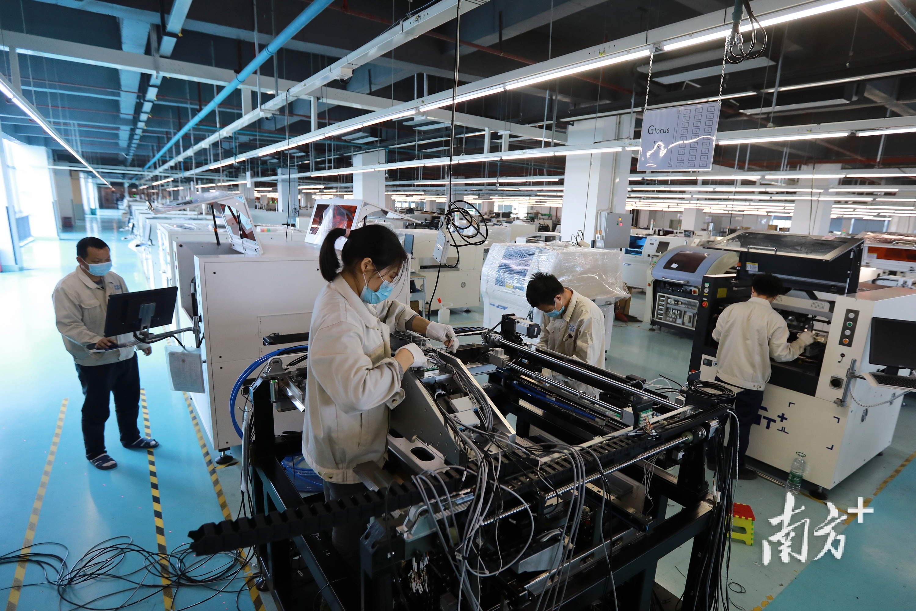 东莞入选专精特新"小巨人"企业名单企业的生产车间.