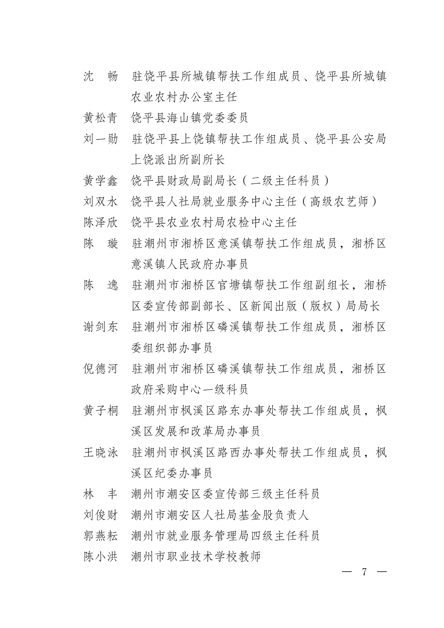 名单  南方+ 陈树洁 制图