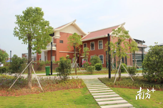 东莞首座,道滘建成花园式“污水处理厂” 通讯员/受访者 资料图片 供图