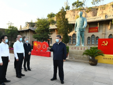 踏着总书记的“红色”足迹 ，感悟总书记的“红色”情怀