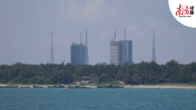 视频+多图｜天舟三号发射在即，文昌落下“太阳雨”