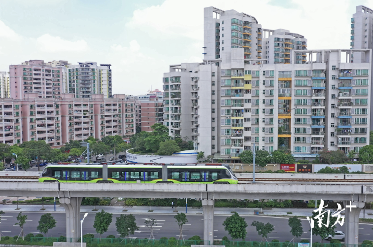 南海有轨电车1号线首通段开通,让佛山中心城区轨道交通开启"由线变网"